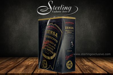 Zensa Primitivo IGP Puglia 14% 3.000ml 3 Liter BiB (Bag in Box)