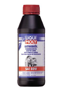 LIQUI MOLY Getriebeöl "GL4" SAE 80W, mi 500 ml Flasche