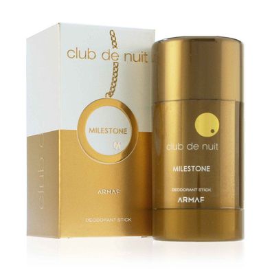 Club De Nuit Milestone - tuhý Deodorant - Volumen: 75 g