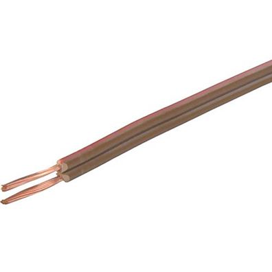 HELLA Lautsprecherkabel Flachleitung, Is 2 x 1,5 mm&sup2; schwarz / grau