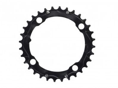 Kettenblatt MTB 32 Z. V7 104mm LK, luminium, chwarz