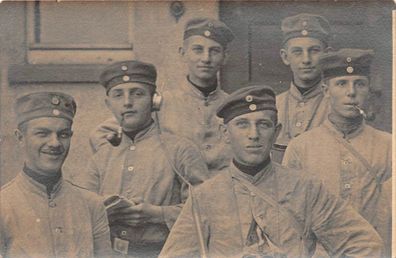 Deutsche Soldaten Nachrichtentruppe Foto 1. WK