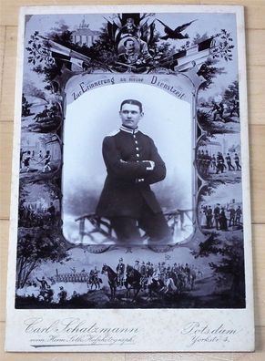 Grenadier aus dem 1. Garde-Regiment zu Fuß Potsdam Dienstzeit Großfoto