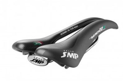 SELLE SMP Sattel "Well S" Minimale Polsterung mit schwarz