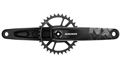 SRAM Kettenradgarnitur "NX Eagle" 1-fach, DUB, ohn 32 Zähne, 170