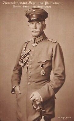 Generaladjutant Frhr. von Wettenberg Komm. General des Gardeko. Feldpost AK 1916