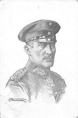 Herzog Albert von Württemberg Portrait AK 1915