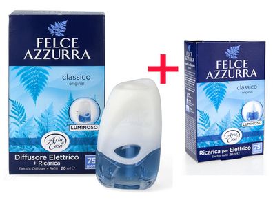 Paglieri Felce Azzurra Aria di Casa Elektrischer Raumerfrischer Classico & Refill