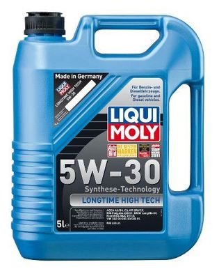 LIQUI MOLY Motoröl "Longtime High Tech" 5 l Kanister