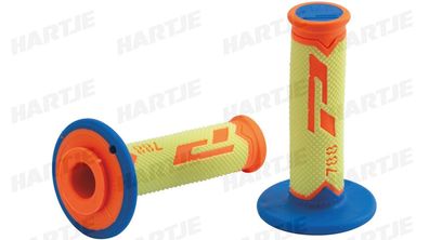 Progrip Griffgummi "788" Typ: MX, 3 Komponenten Gr orange fluo /