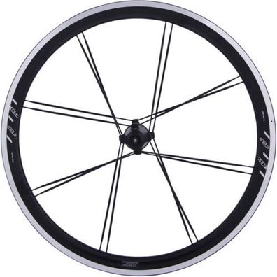 TERN H.R.-Laufrad 20" x 1 3/8, black/lime, Kinetix 24-Loch