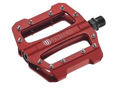 UNION Pedal "SP-1300" 9/16", CNC-bearbeiteter Alum rot