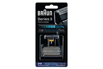 BRAUN Kombipack 31 B Contour schwarz