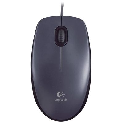 Logitech Maus M90 - USB-kabelgebundene Maus Plug and Play