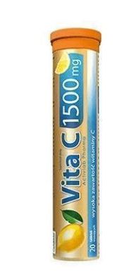 Vita C 1500 mg Brausetabletten - Immunsystemstärkend