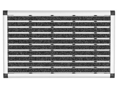 ASTRA Fußabtreter Excellence Alumatte ca.45x75cm anthrazit