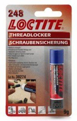 Loctite Schraubensicherung "248" Mittelfest, für V 19 g Stick