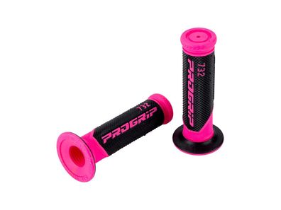 Progrip Griffgummi "732" Typ: Road, Scooter, 2 Kom fuxia / schwar