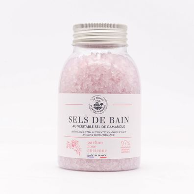 Badesalz Flasche 300g - Rose