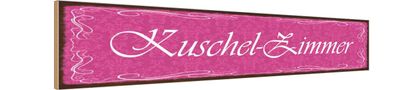 vianmo Holzschild 46x10cm Kuschel-Zimmer Deko Geschenk