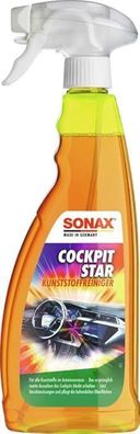 SONAX CockpitStar (750 ml) Cockpitreiniger für alle Kunststoffteile im Auto