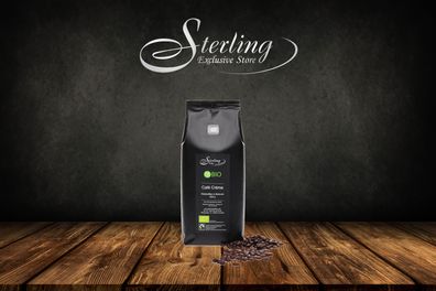 Sterling Coffee FaBio Café Crème, ganze Bohne, 500g