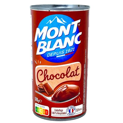 Mont Blanc La Crème Dessert au Chocolat – Feine Schokoladencreme aus Frankreich