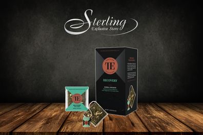 Teahouse Exclusives Luxury Bag - Recovery Tee (15x3,5g) Minze Süßholzwurzel