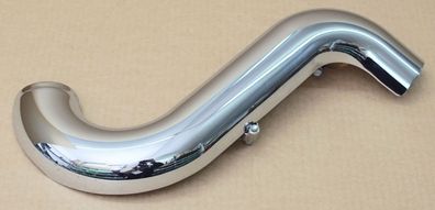 Harley Davidson Auspuff Exhaust Hitzeblech hinten Heat Shield rear Touring