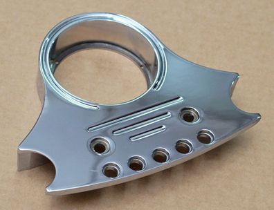 Harley Davidson Tacho Speedometer Gauge Mount Drehzahlmesser chrom FXLR 87-94