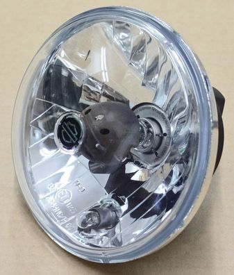 Harley original Scheinwerfer Einsatz Klarglas Headlight Reflector 5 3/4 Inch UK