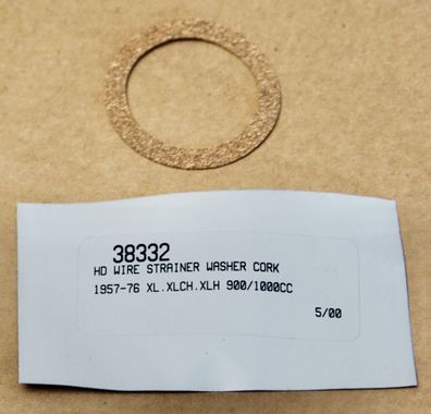 Harley-Davidson Dichtung Ölsieb Gasket Oil Strainer 45CUI 750 Ironhead Sportster