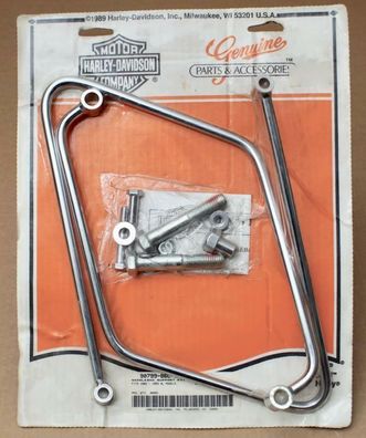 Harley original Satteltaschen Abstandshalter Saddlebag Support chrom XL 82-93