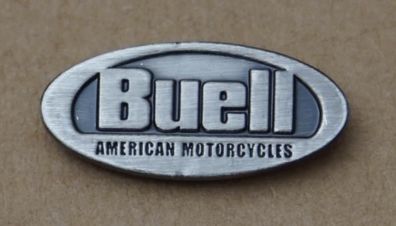 Buell original Pin Anstecker Anstecknadel schwarz/silber black/silver