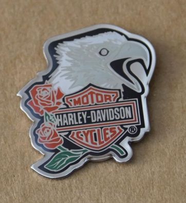 Harley original Pin Anstecker Anstecknadel Screamin Eagle Rose