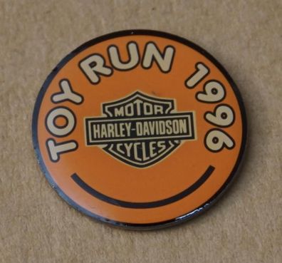 Harley Pin Anstecker Anstecknadel Toy Run 1996