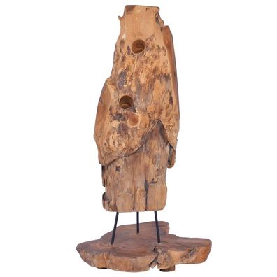 Weinständer aus Teak 40 x 80 x 30 cm