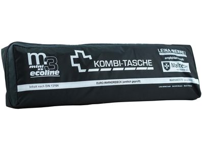 LEINA-WERKE Verbandkasten "Mini Kombitas "M3 XS ecoline" (PVC frei), 3-tlg., mit