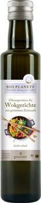 BIO Planète 6x Ölkomposition für Wokgerichte mit geröstetem Erdnussöl 250ml