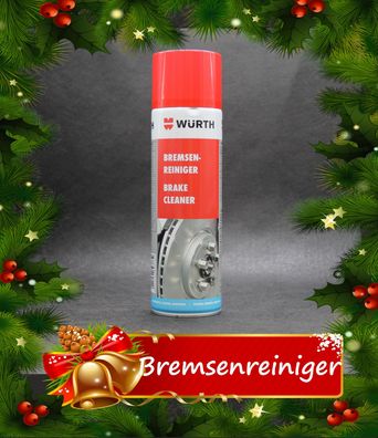 Bremsenreiniger von WÜRTH schnelle und effektive Entfernung