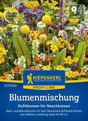 Blumenmischung Duftblumen für Naschkatzen, Beet- und Balkonblumen - duftender