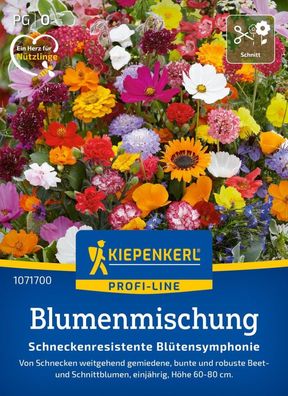 Blumenmischung Schneckenresistente Blütensymphonie, von Schnecken gemieden