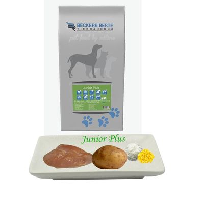 Beckers - Beste Premium Hundefutter Junior PLUS 14 kg