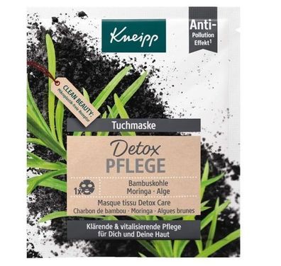 Kneipp Detox-Pflegemaske Einzeltuch