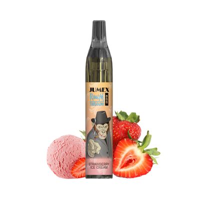 JUNG Jumex 600 Strawberry ICE CREAM Vape mit Nikotin Einweg 600Züge E Zigarette