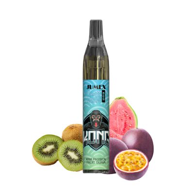 JUNG Jumex 600 Kiwi Passion Fruit Guave Vape ohne Nikotin Einweg 600Züge E Zigar