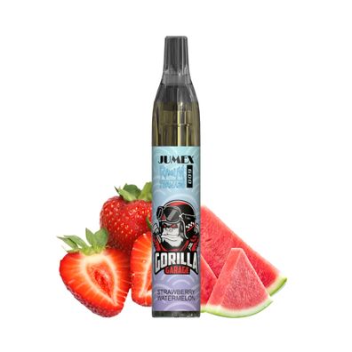 JUNG Jumex 600 Strawberry Watermelon Vape ohne Nikotin Einweg 600Züge E Zigarett