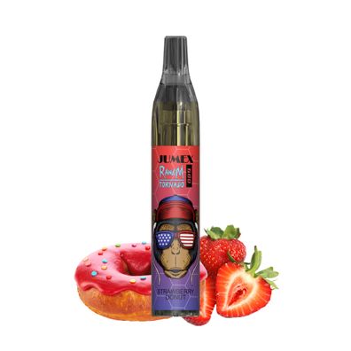 JUNG Jumex 600 Strawberry DONUT Vape mit Nikotin Einweg 600Züge E Zigarette Verd