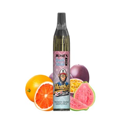 JUNG Jumex 600 Passion GUAVA Grapefruit Vape mit Nikotin Einweg 600Züge E Zigare