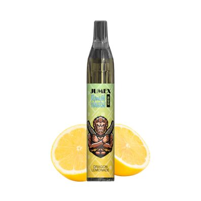 JUNG Jumex 600 DRAGON Lemonade Vape mit Nikotin Einweg 600Züge E Zigarette Verda